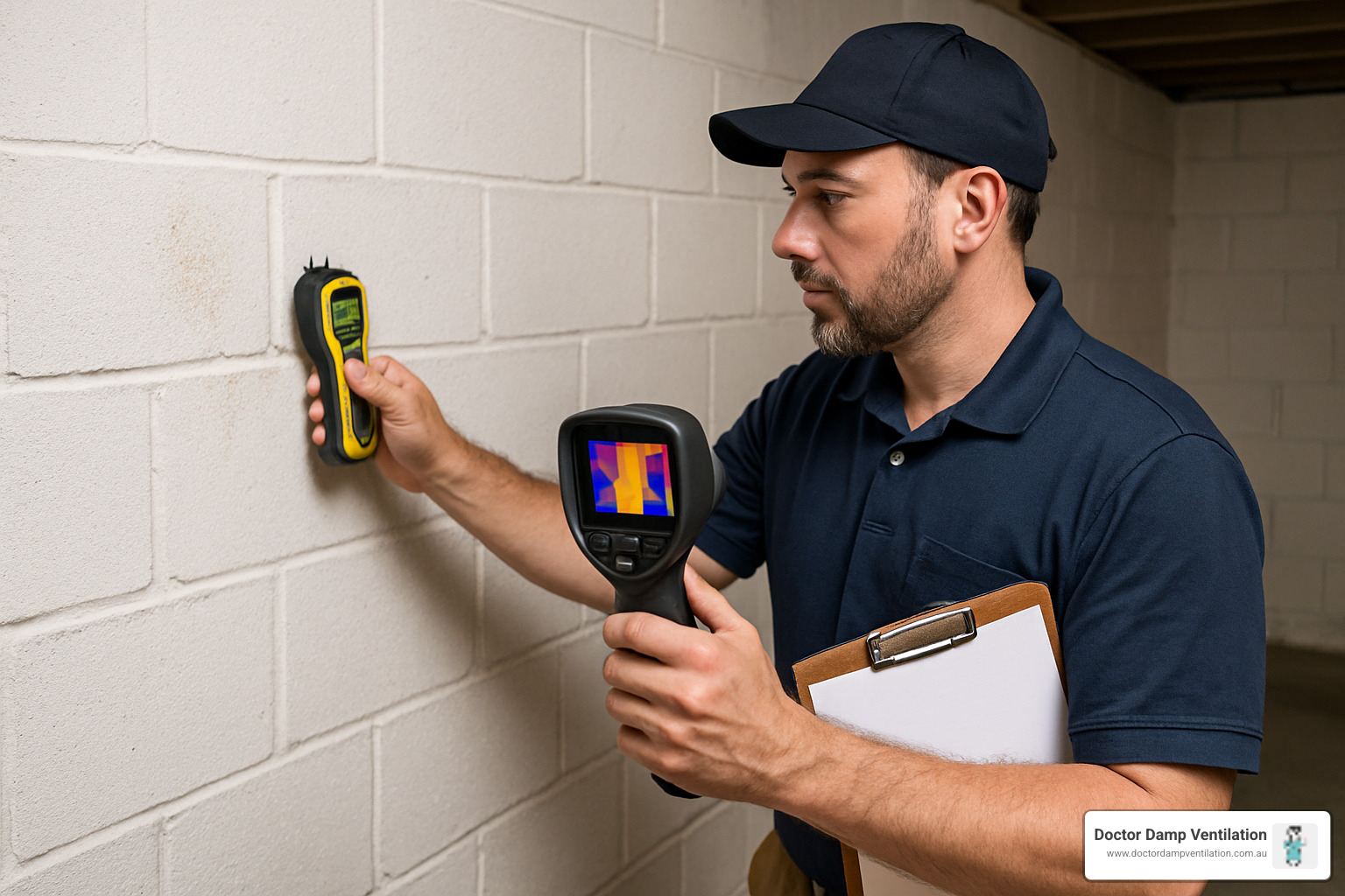 Professional moisture inspection process - moisture control services