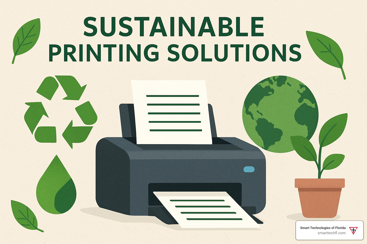 dashboard showing CO₂ per job - sustainable printing solutions