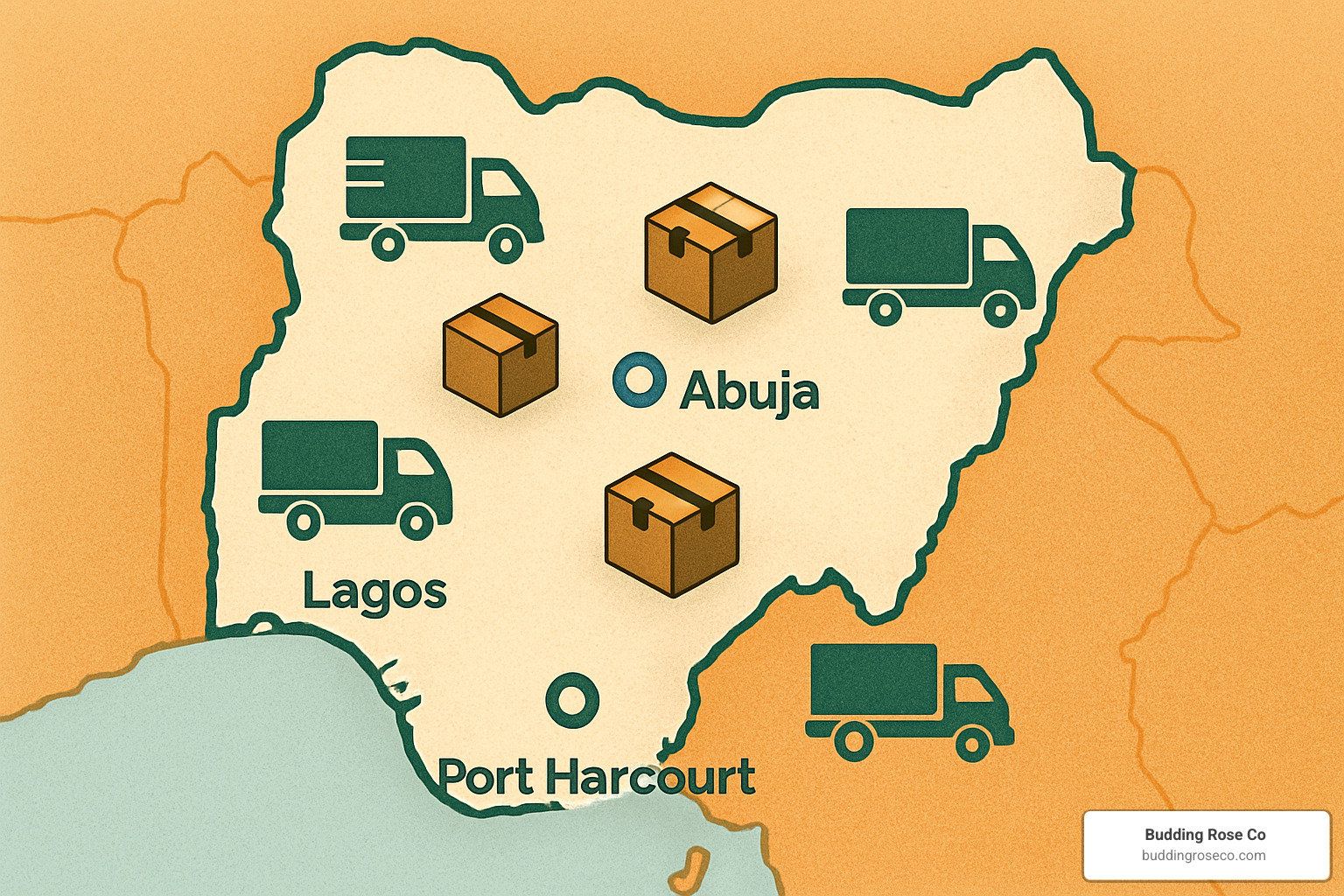 Shipping and delivery options for Nigerian online dress shopping - buy dresses online in nigeria