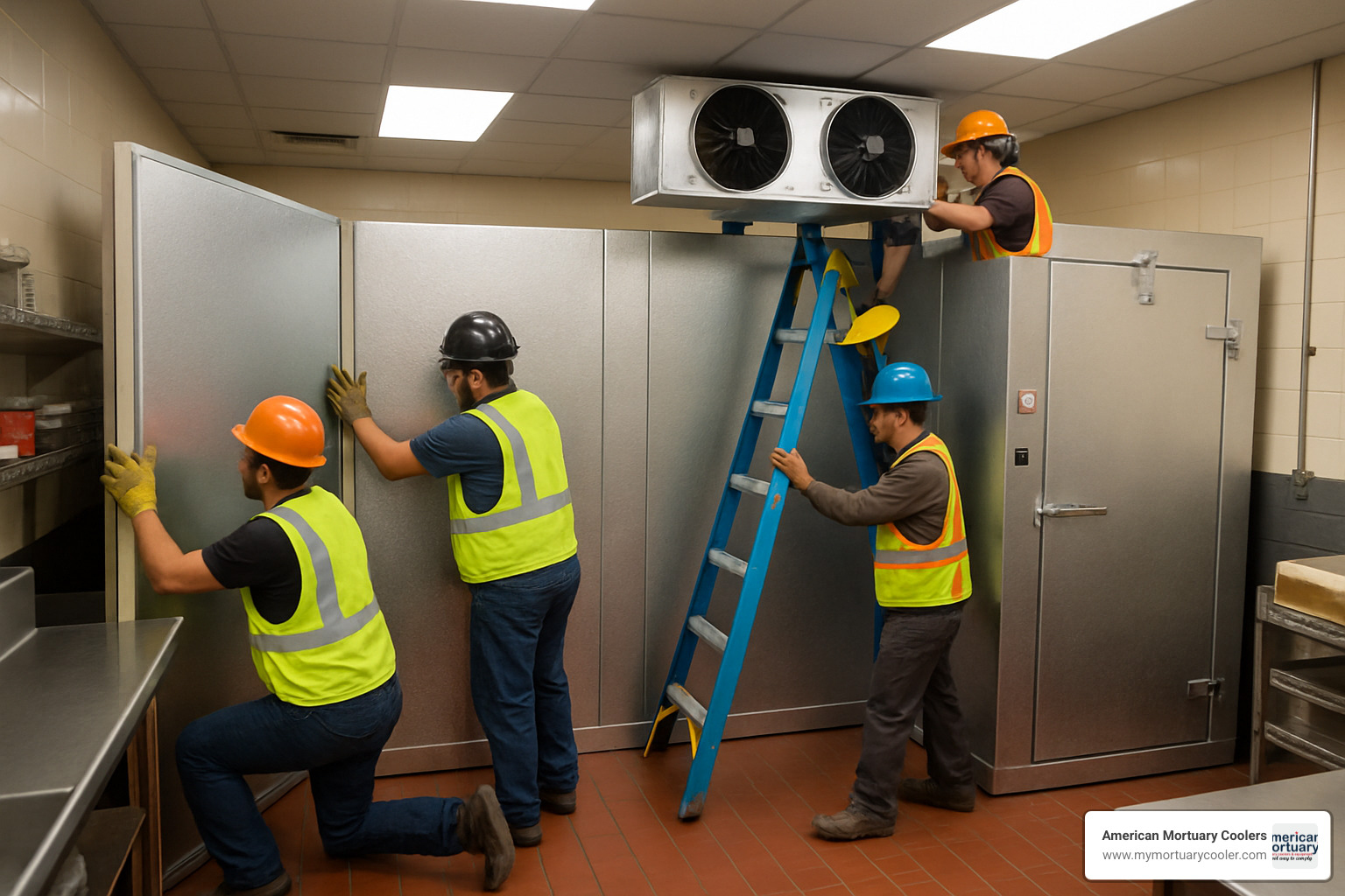 walk in cooler installation - how much is a walk in refrigerator