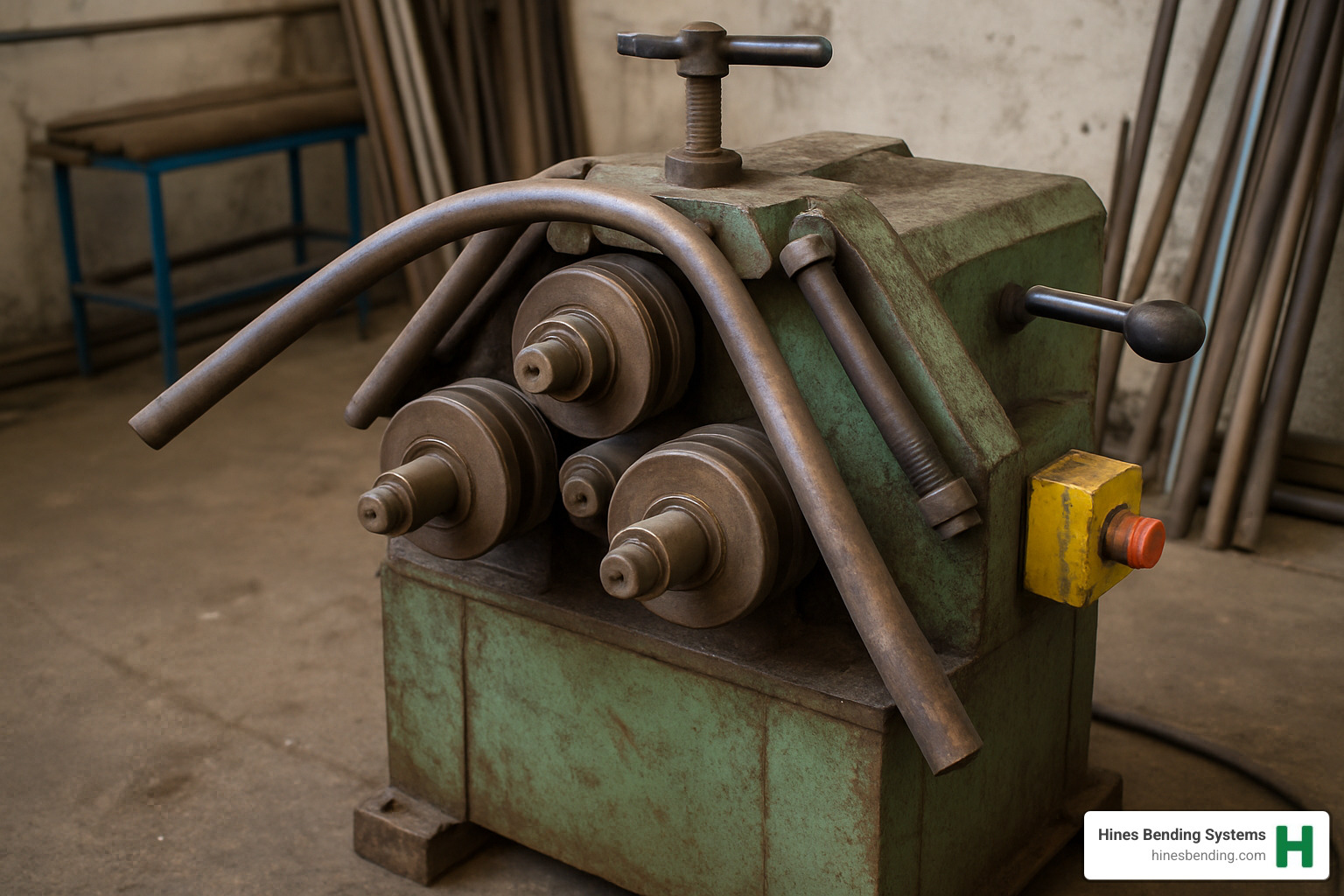 Screenshot of online marketplace showing various used pipe bending machines with prices, specifications, and seller information - used pipe bending machine