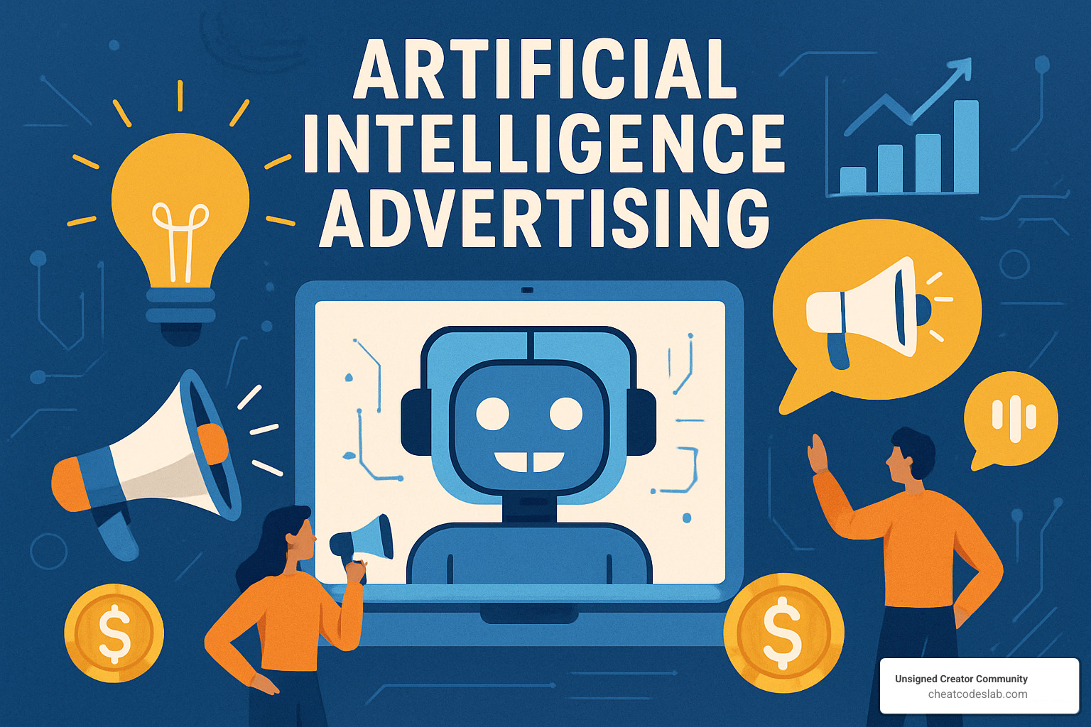 AI generating personalized ad creative with dynamic elements - artificial intelligence advertising
