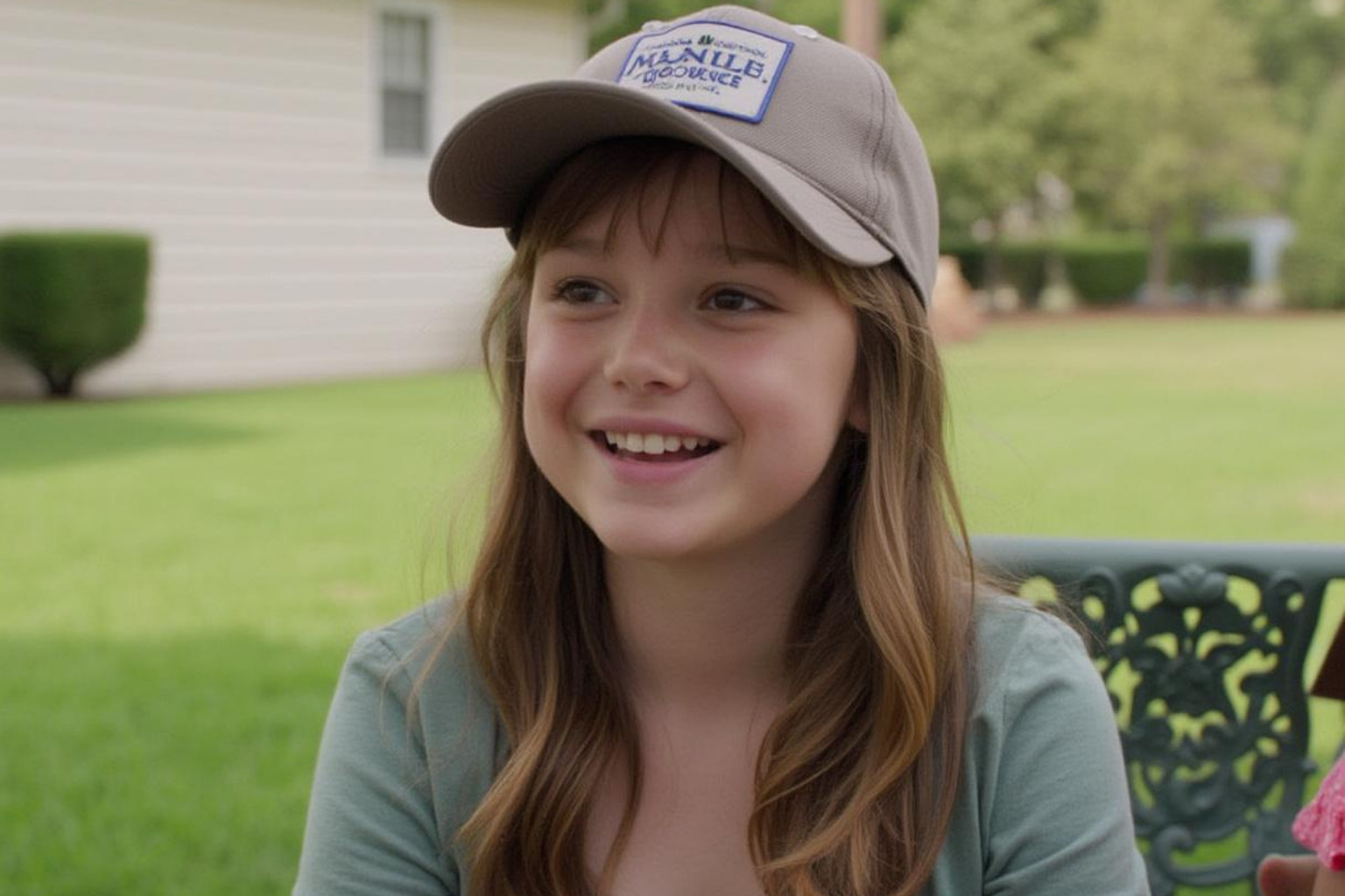 Raegan Revord in season 7 baseball cap - young sheldon cast