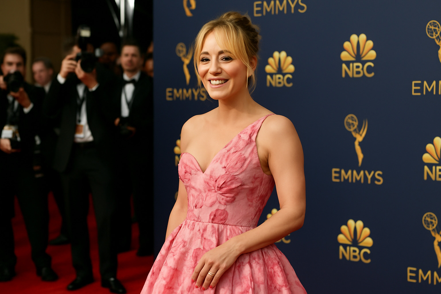 Kaley Cuoco on Emmy Awards red carpet - kaley cuoco Kaley Cuoco on Emmy Awards red carpet - kaley cuoco
