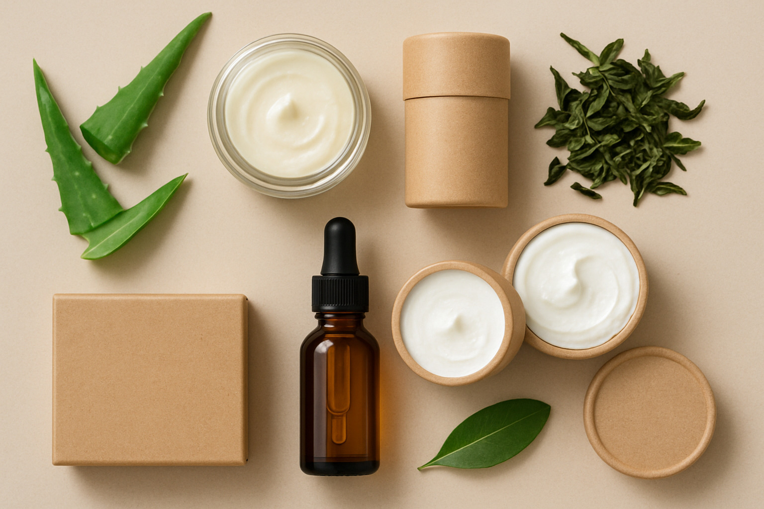 sustainable skincare ingredients and packaging - affordable eco friendly skin care