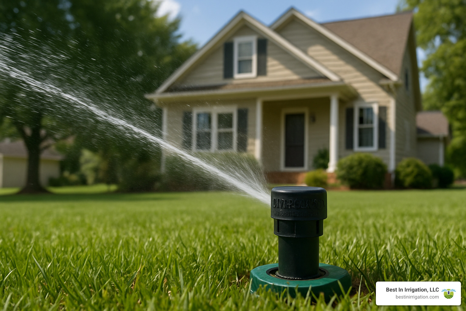 Quick-Snap gear drive sprinkler system - best diy lawn sprinkler system