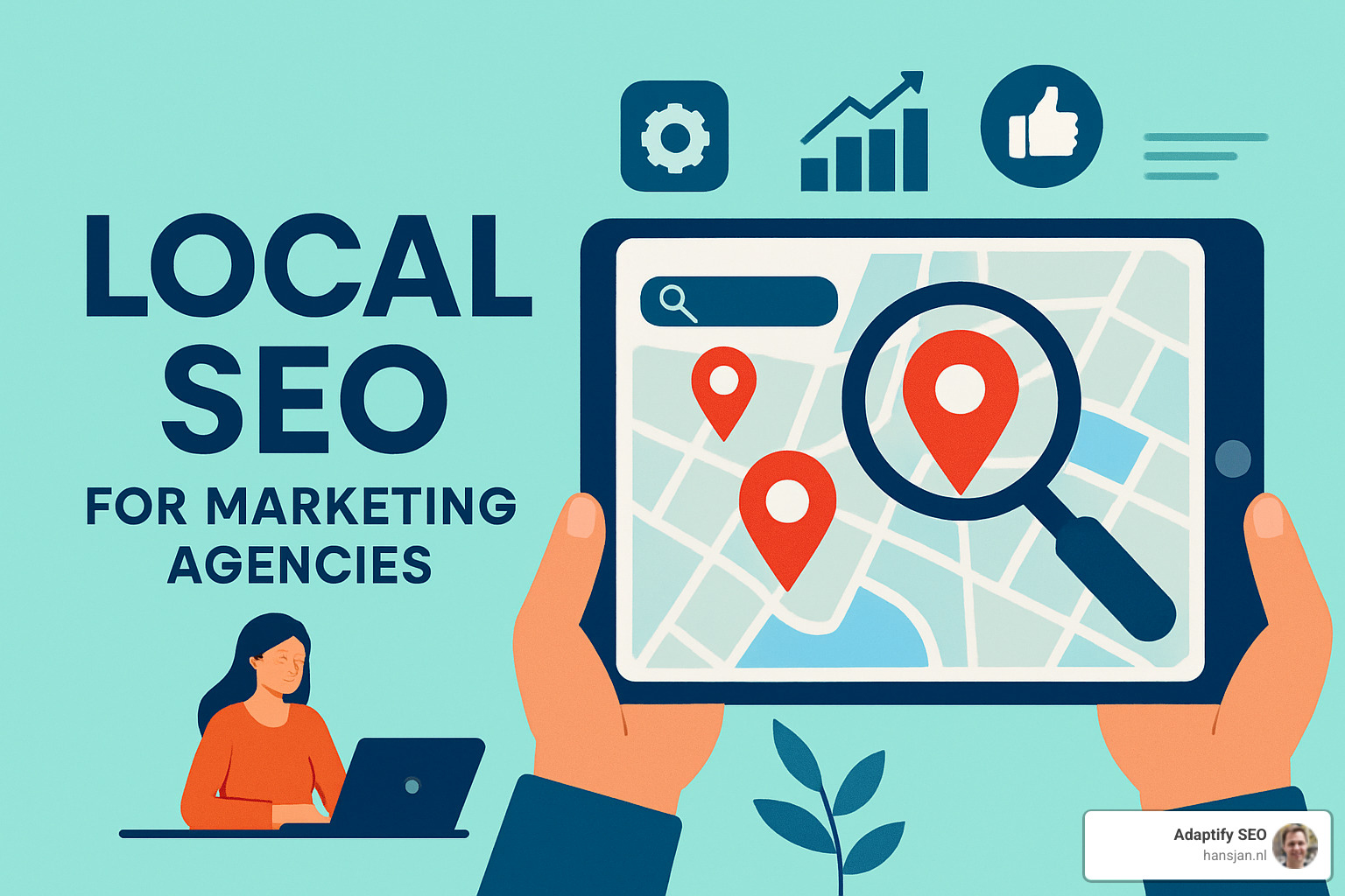 Google Business Profile optimization dashboard showing completed profile sections, recent posts, customer reviews, and performance metrics for local SEO success - local seo for marketing agencies