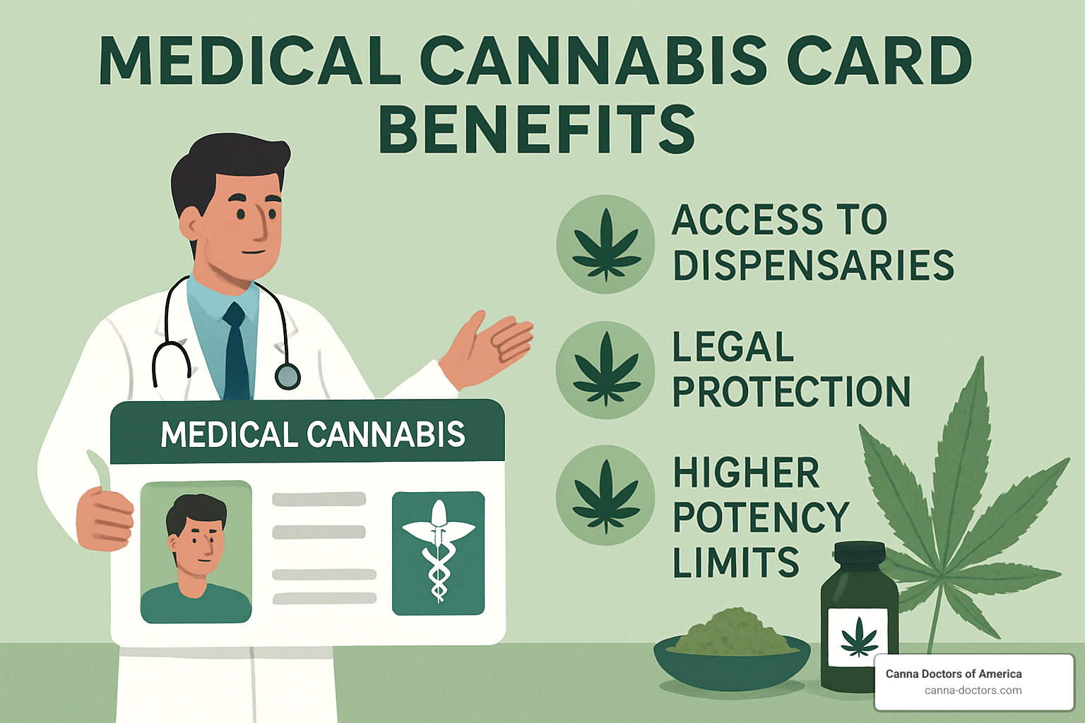 Professional pharmacist or budtender providing consultation to a medical cannabis patient, showing personalized care and product education - medical cannabis card benefits