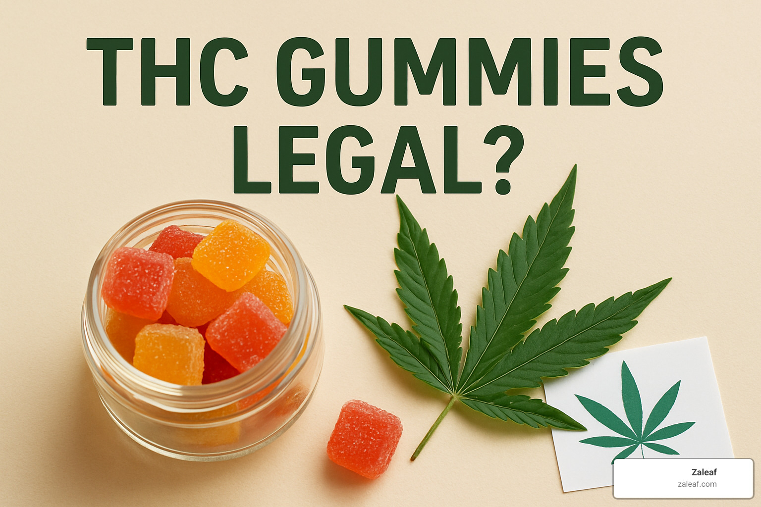 Comparison of compliant versus non-compliant THC gummy packaging - thc gummies legal