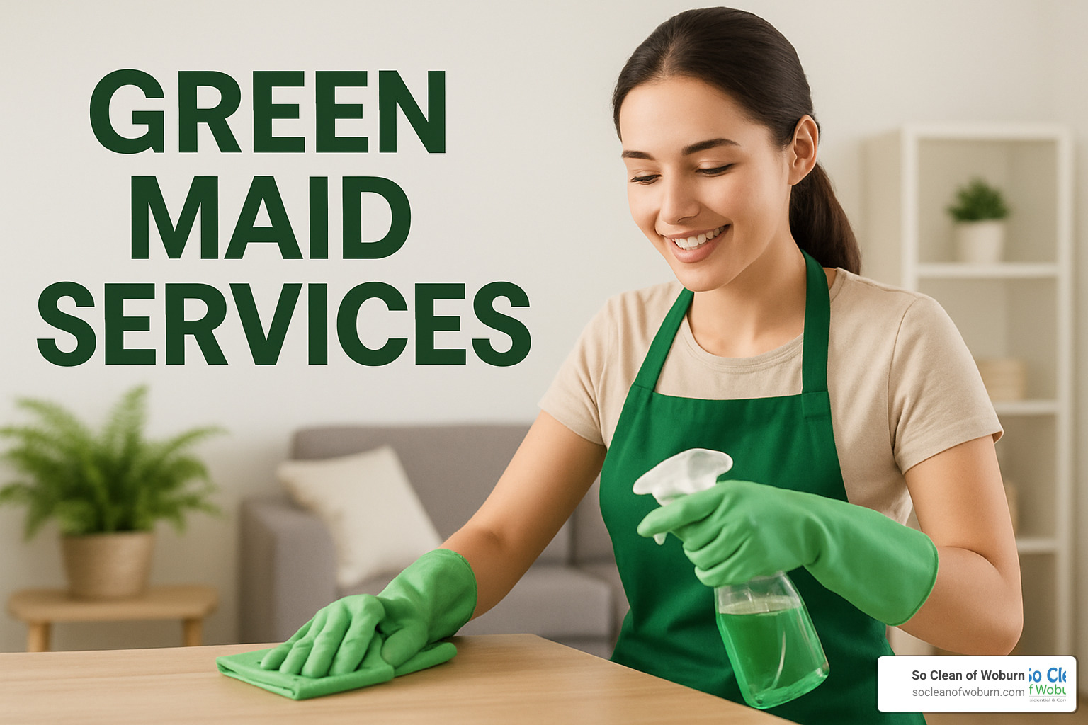 certification badges and green cleaning credentials - green maid services