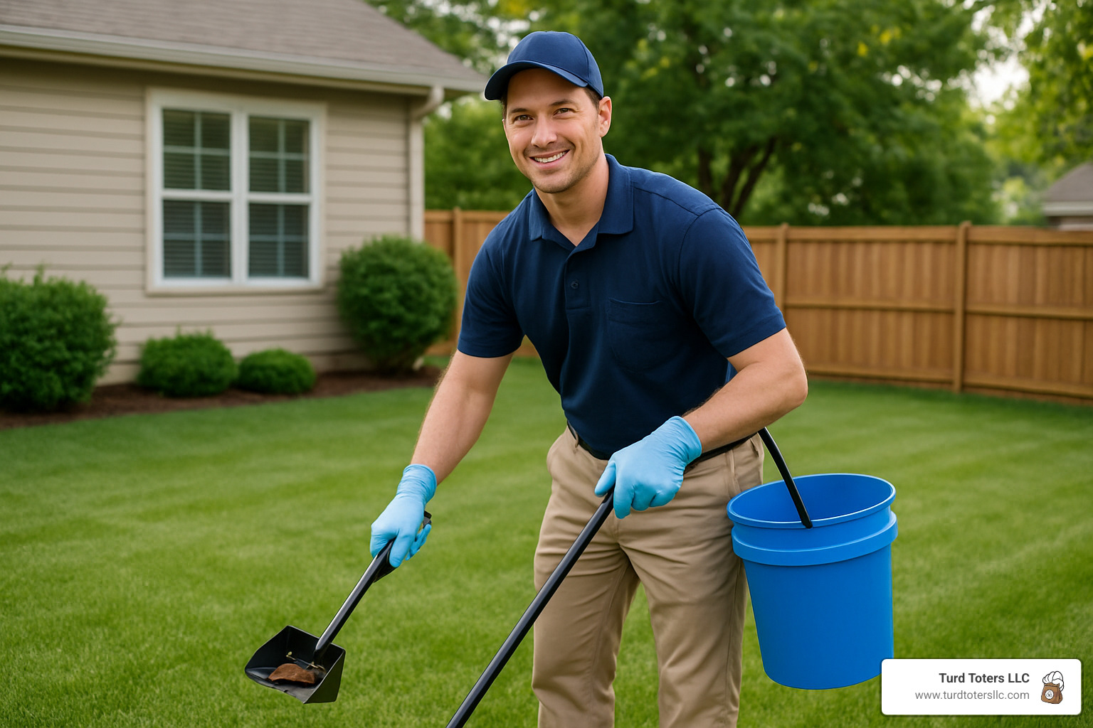 professional dog waste removal technician - companies that pick up dog waste