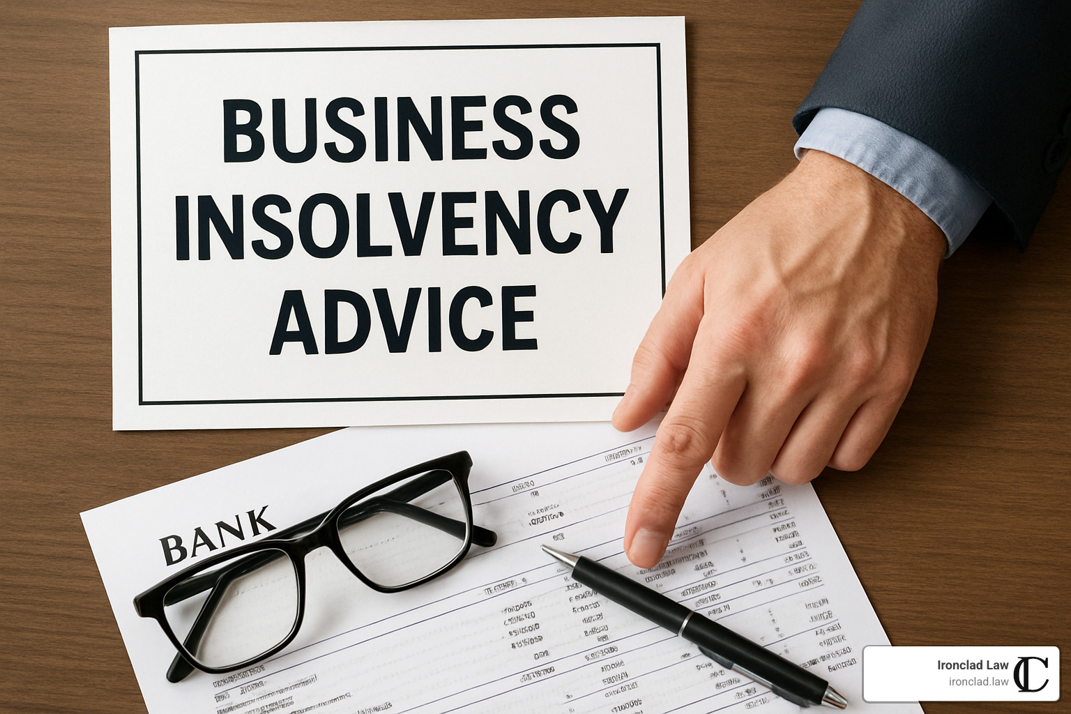 emergency business rescue checklist and action items - business insolvency advice