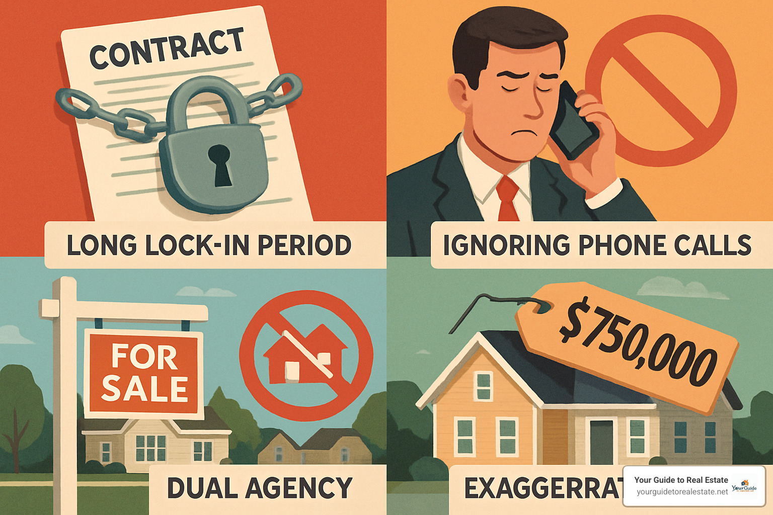 red flags in real estate agent selection - real estate agent selection