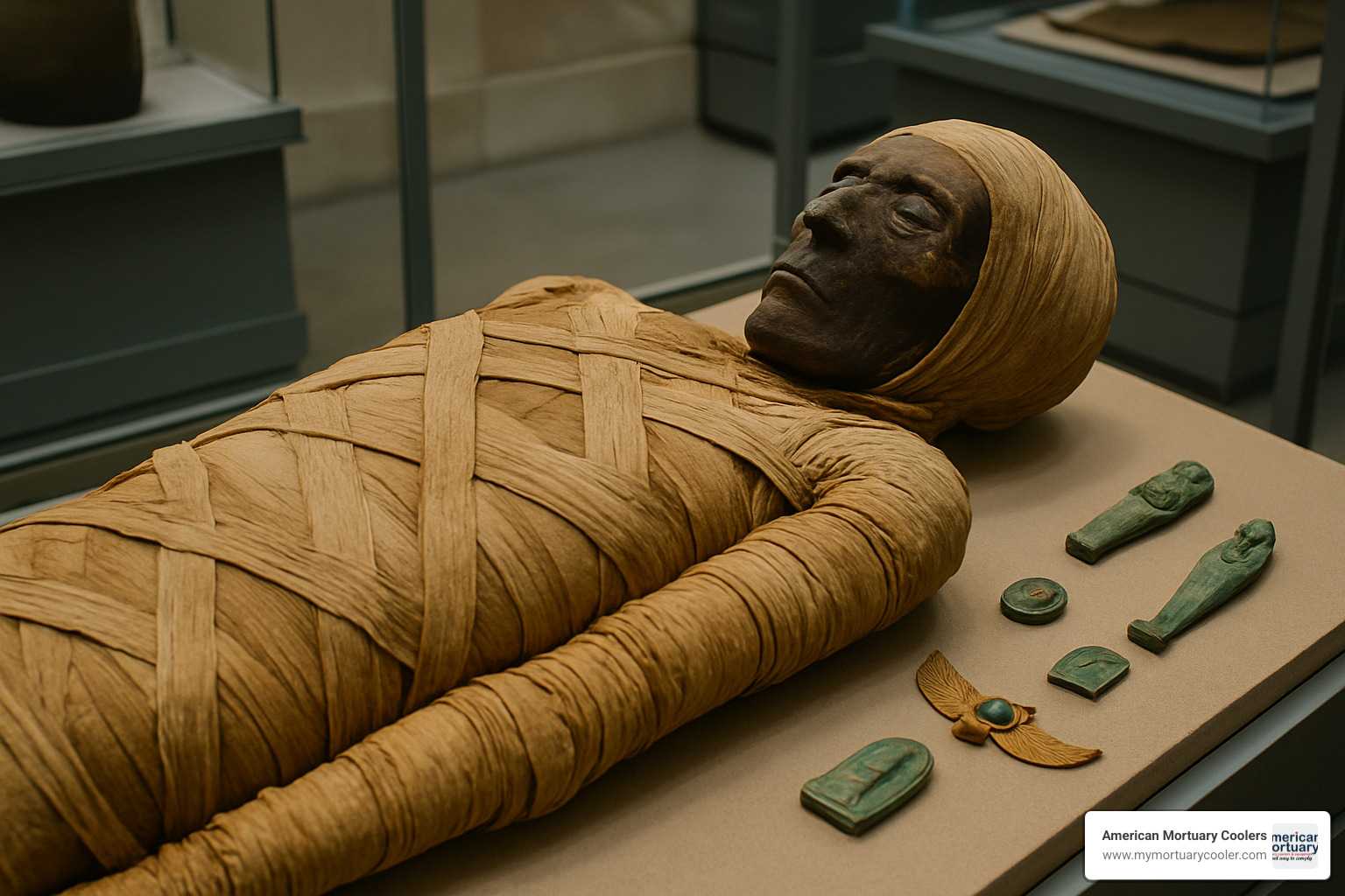 Egyptian mummy - embalming define