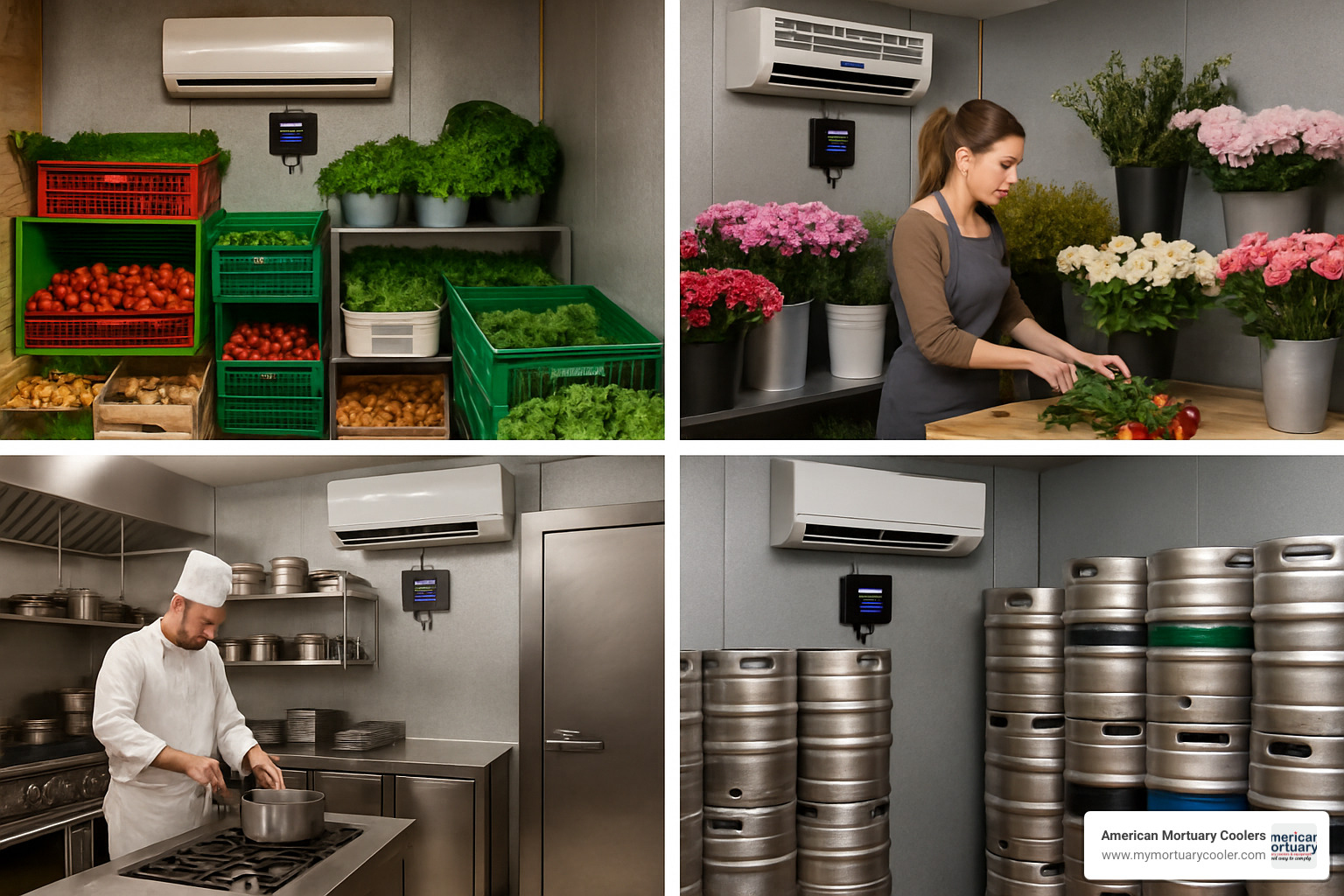 coolbot applications in different industries - coolbot walk in cooler