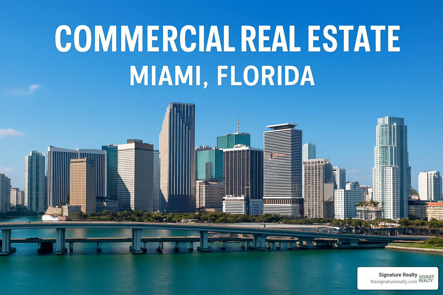 Miami neighborhoods investment map - Commercial real estate Miami Florida