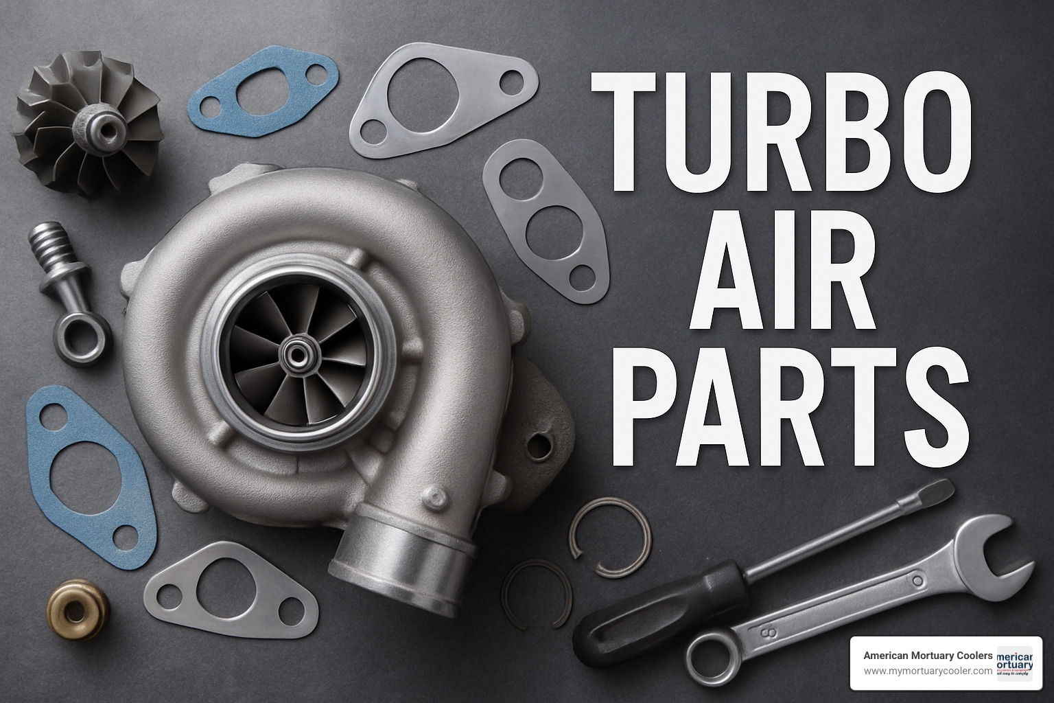 exploded view diagram of reach-in refrigerator showing all major components and turbo air parts - turbo air parts