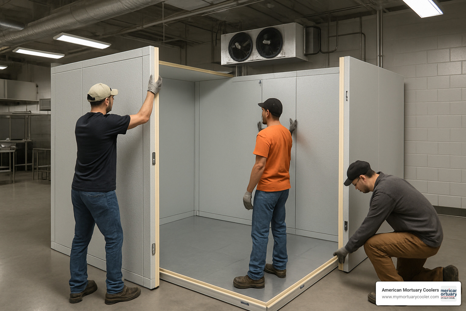 walk cooler installation - walk cooler