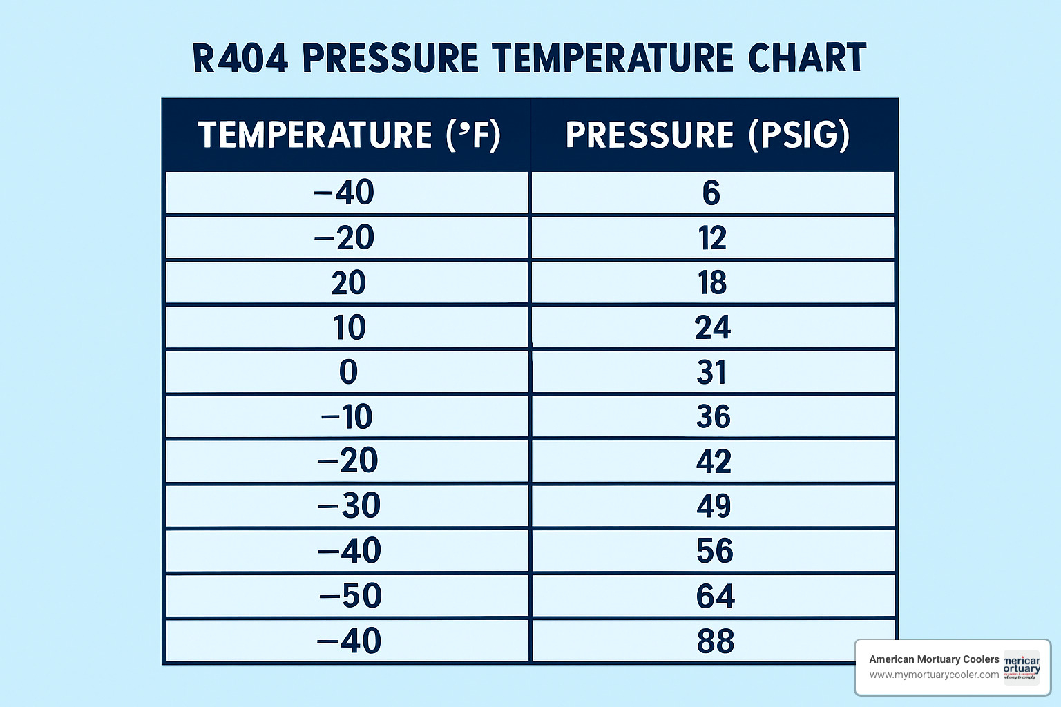 R404A refrigerant cylinder with orange color coding and safety labels - r404 pressure temperature chart