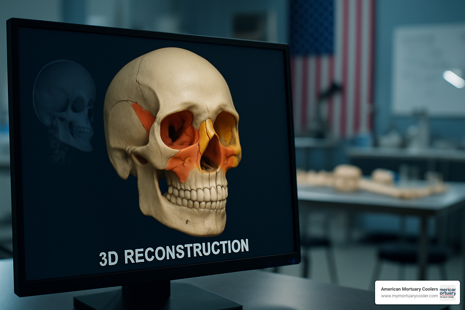 3D skull model reconstruction - forensic anthropology forensic