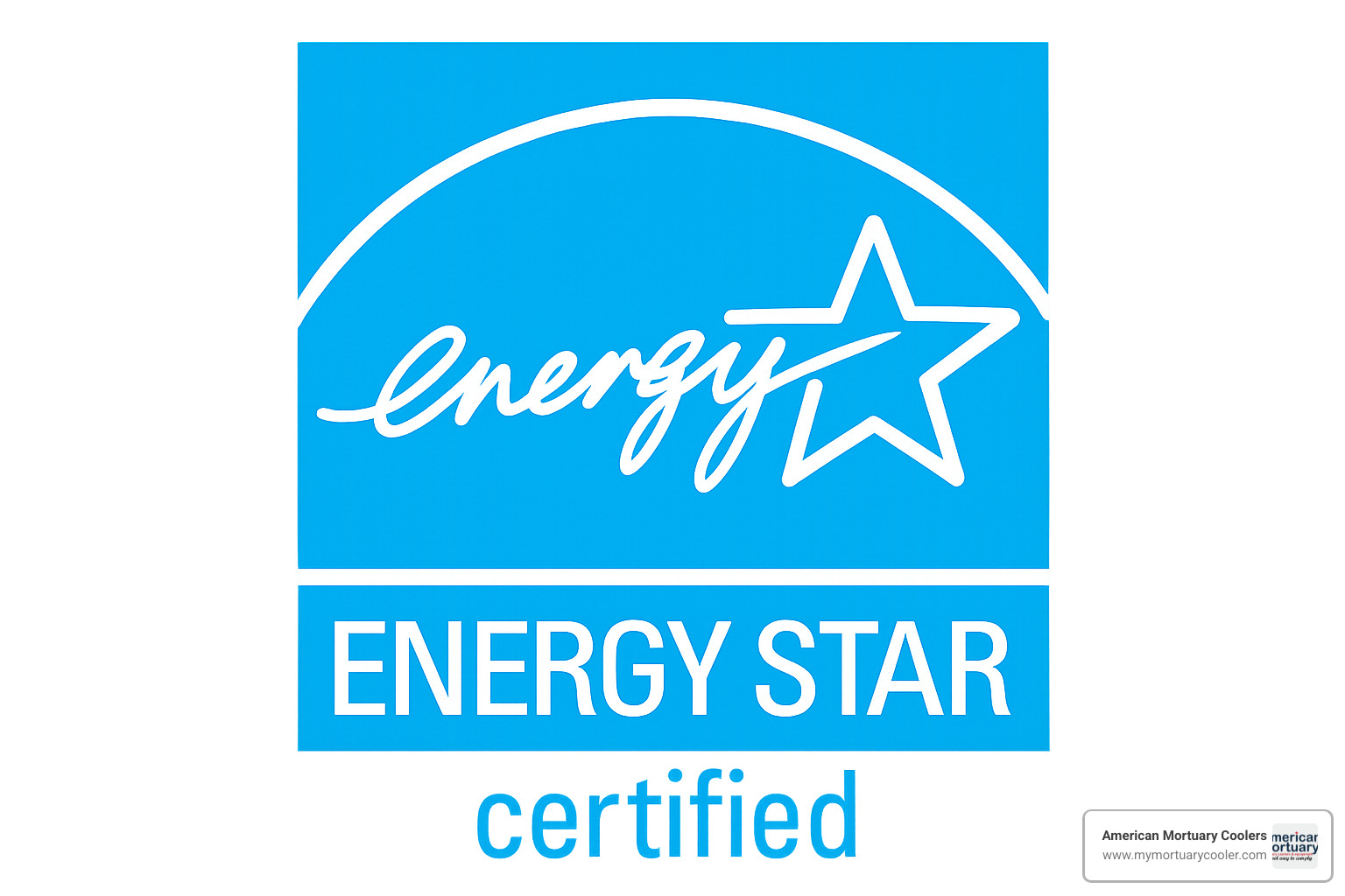 ENERGY STAR certified badge - lab fridges