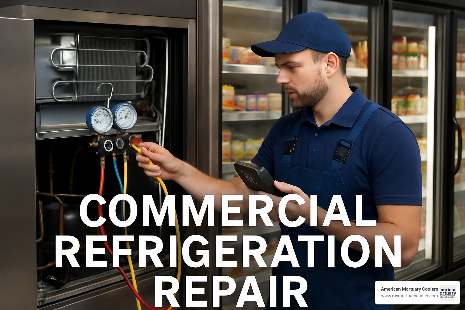 Safety equipment for commercial refrigeration repair work - commercial refrigeration repair