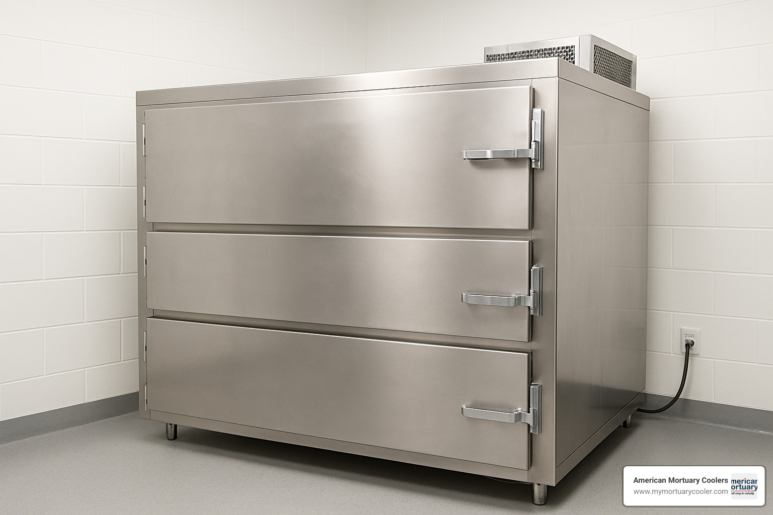 custom 3-body cooler - Mortuary Body Coolers at the very best price www.morguecooler.com