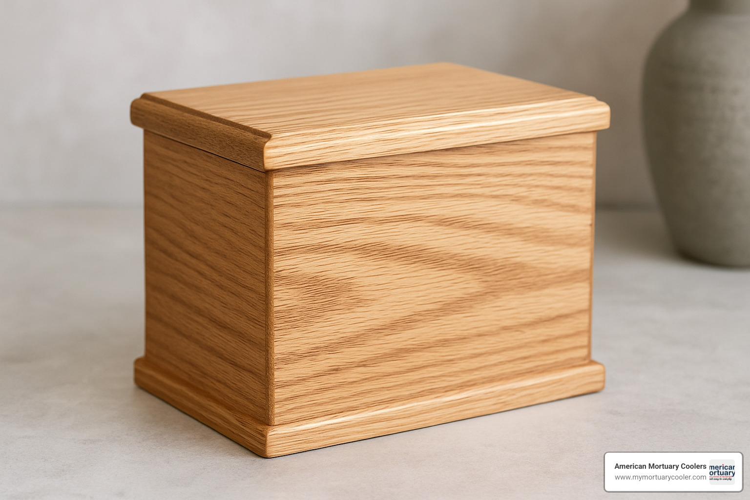 engraved cherry box - boxes for cremains