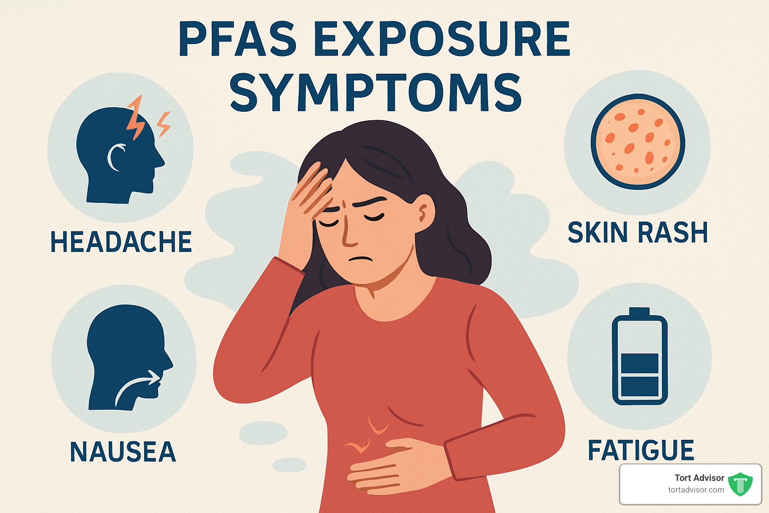 abnormal laboratory test results showing lifted cholesterol and liver enzymes - pfas exposure symptoms