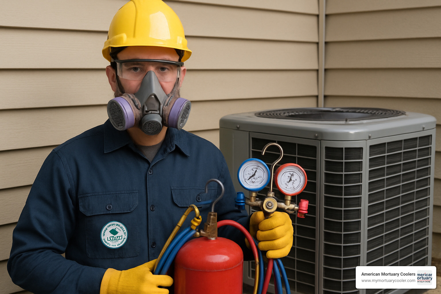 Safety equipment for refrigerant handling - freon ac