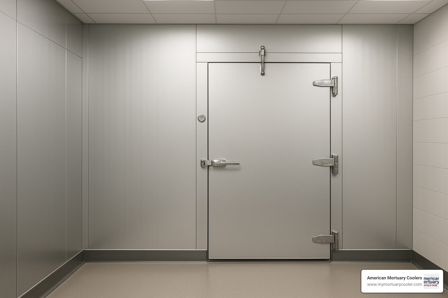 completed cooler wall - walk in cooler contractor