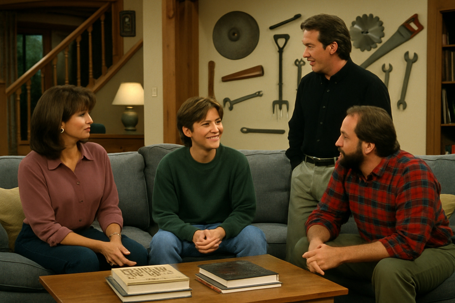 Home Improvement set with Jonathan Taylor Thomas - jonathan taylor thomas Home Improvement set with Jonathan Taylor Thomas - jonathan taylor thomas
