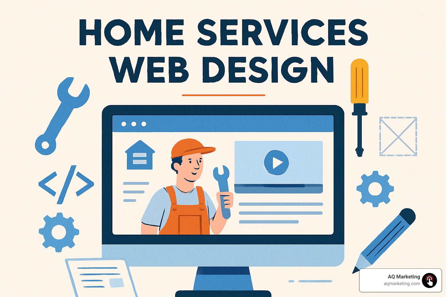 Google Maps search results showing local home service businesses with ratings and contact information - home services web design