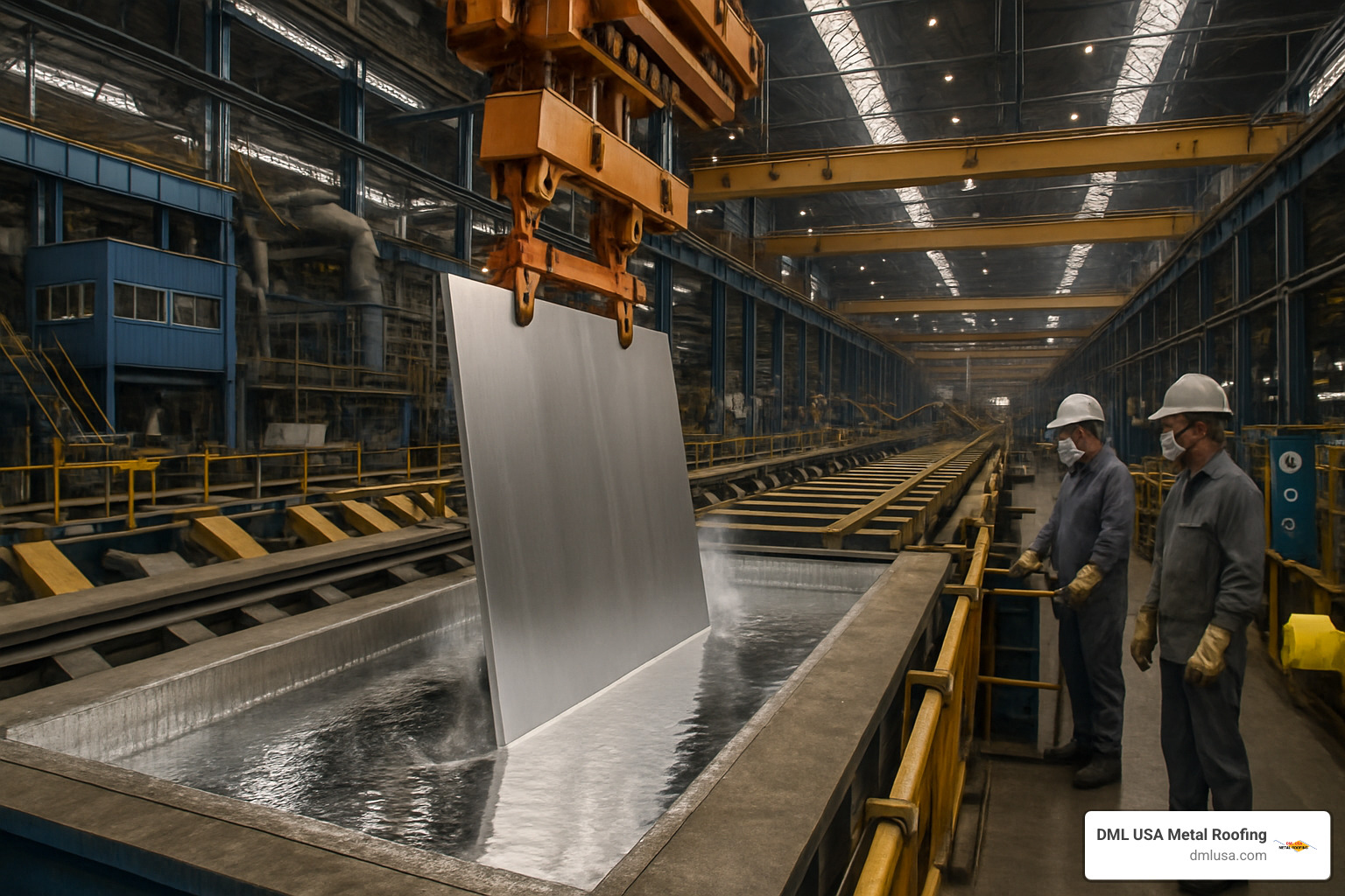 zinc dip line manufacturing process - galvanized sheet metal