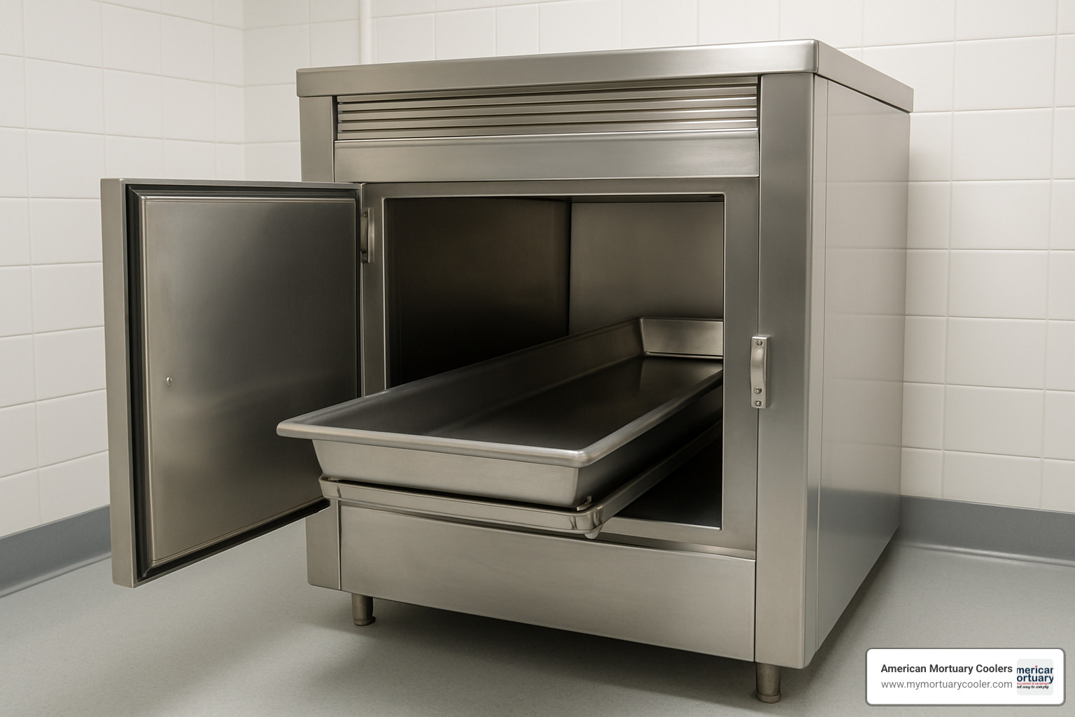 single-door body box morgue fridge - morgue-fridge