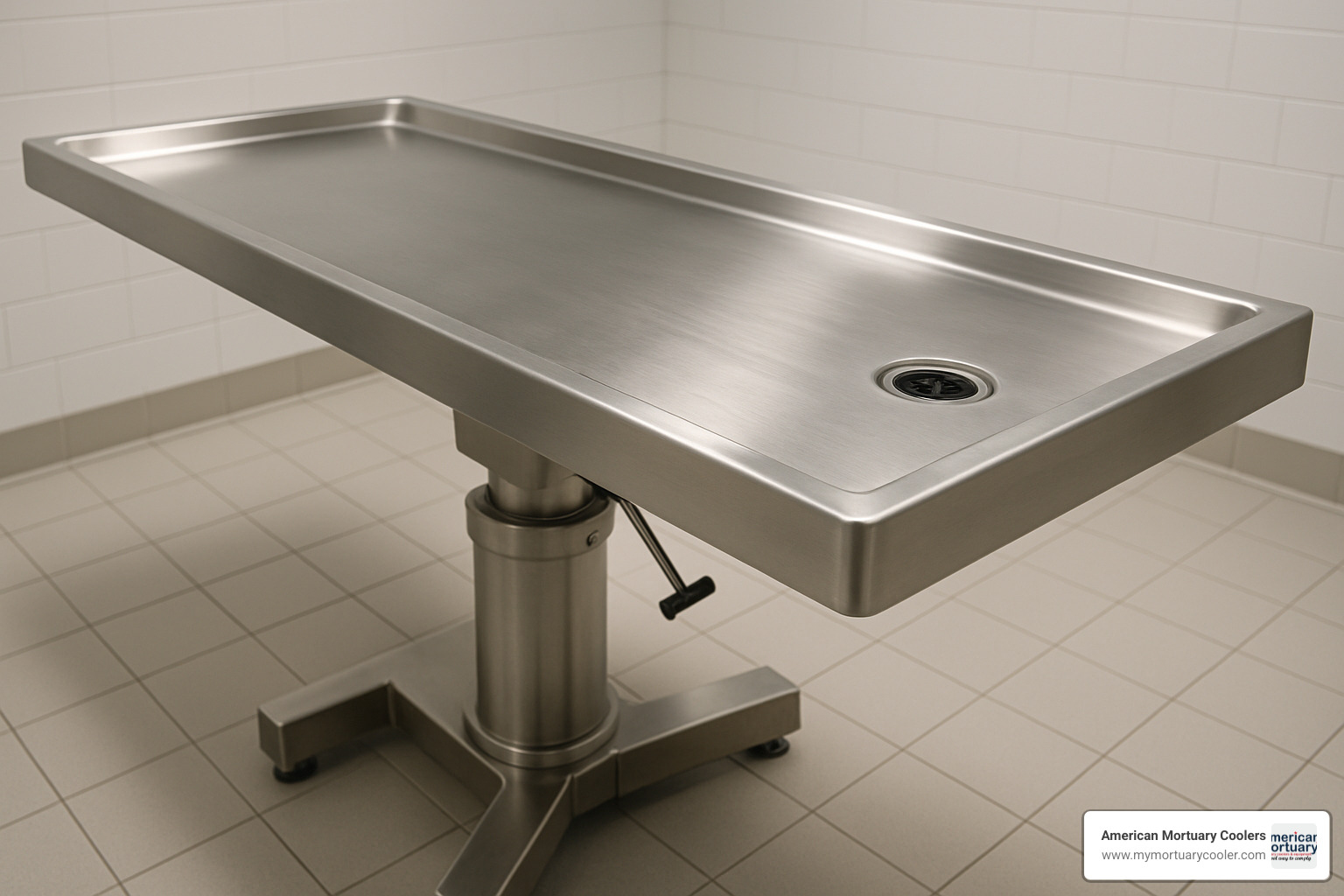 stainless steel mortuary table construction - mortuary-table