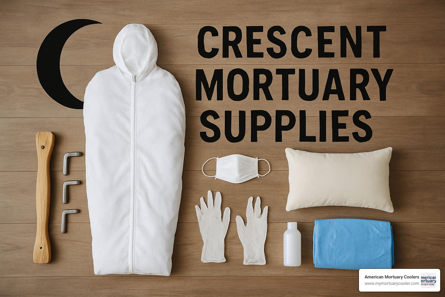 comparison chart of funeral supply vendors - crescent mortuary supplies