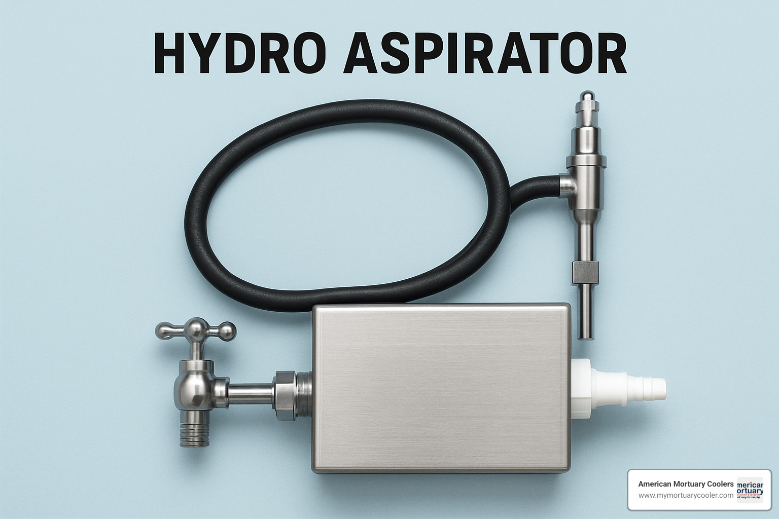 Faucet-mounted hydro aspirator installation - hydro aspirator-