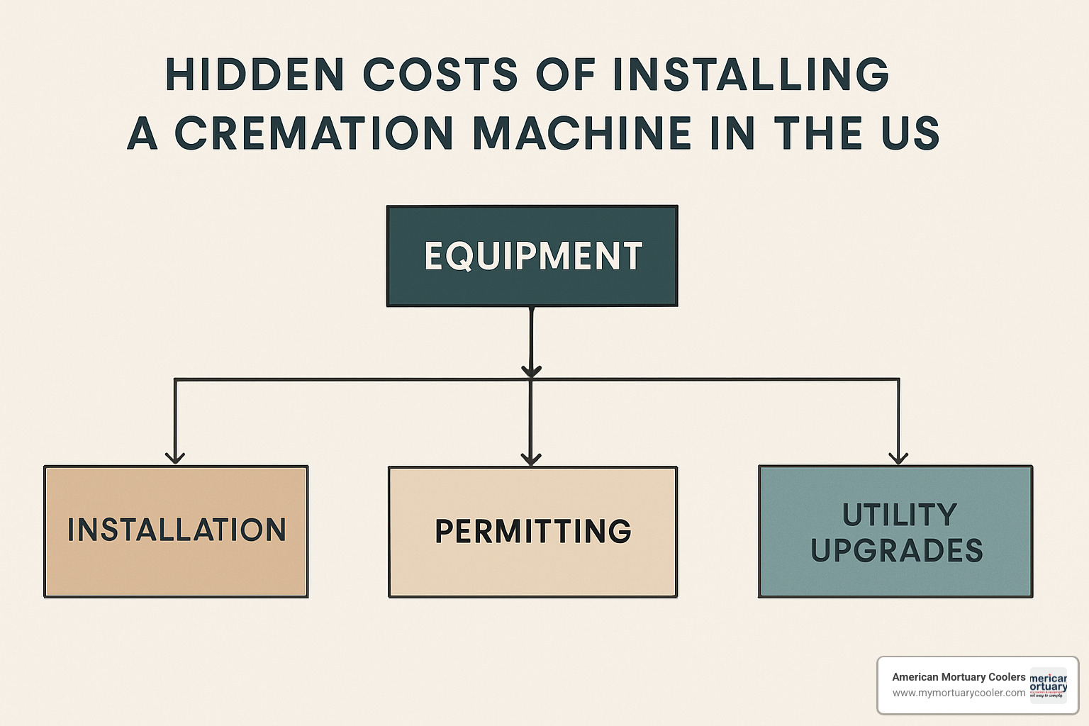 hidden costs flowchart - how much does a cremation machine cost