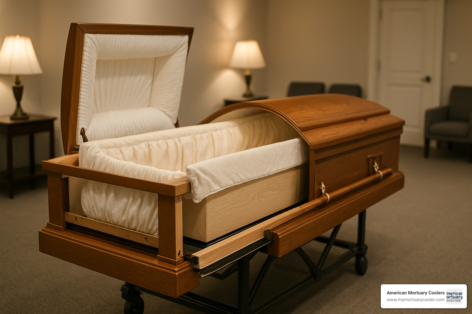 removable casket insert mechanism - how much does it cost to rent a casket