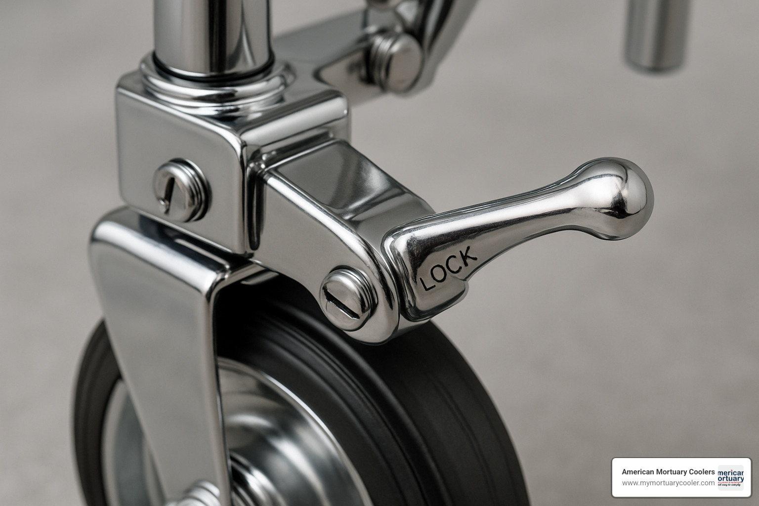 close-up locking mechanism - church-truck-