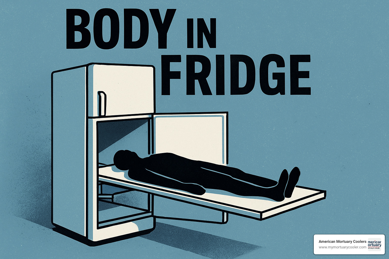 Modern mortuary facility with various body fridge types - body-fridge-