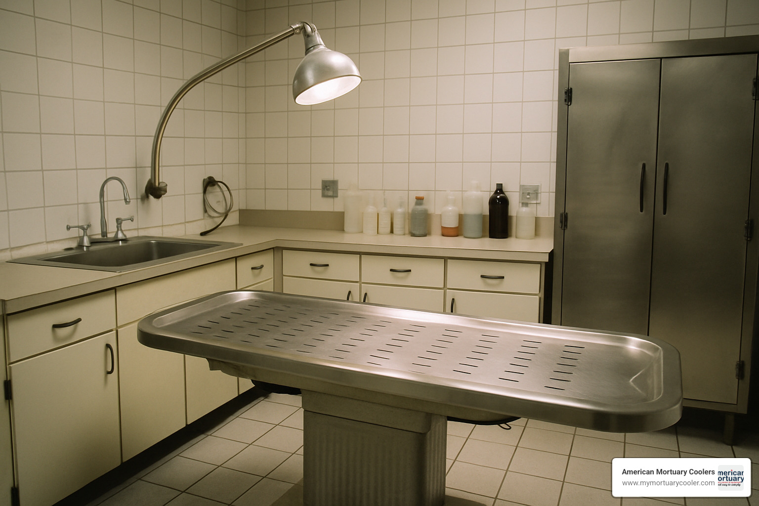 proper sanitizing procedure for embalming stations - embalming stations