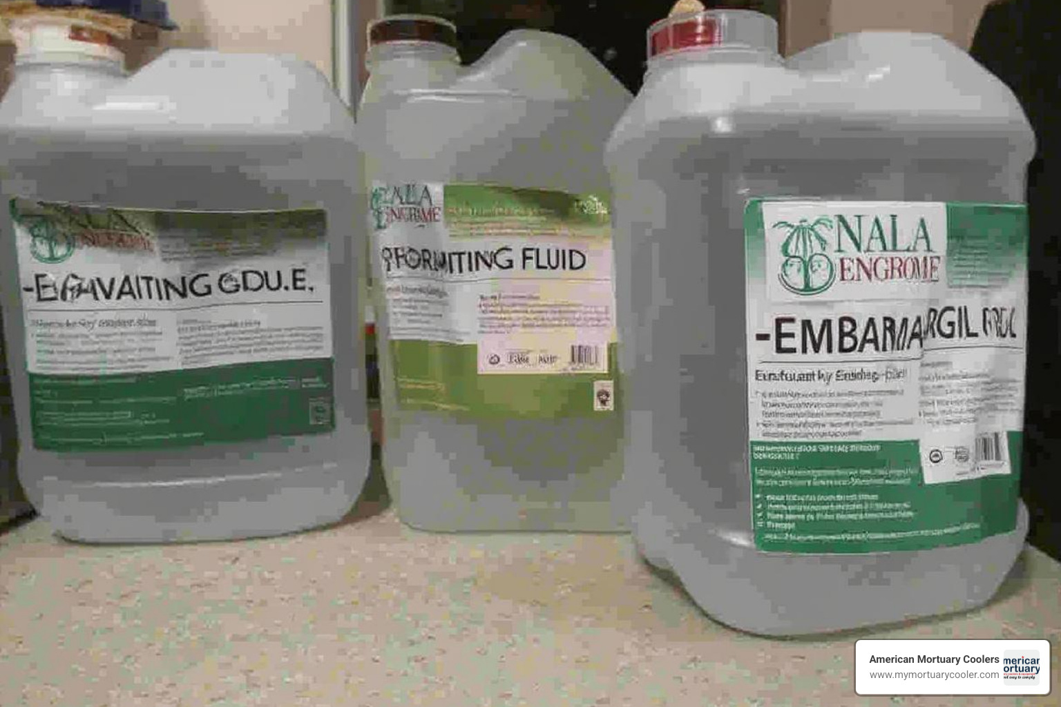 embalming fluid containers and safety equipment - where can i buy embalming fluid
