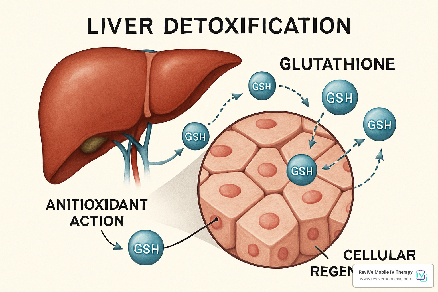 liver detoxification process with glutathione - glutathione iv liver detox