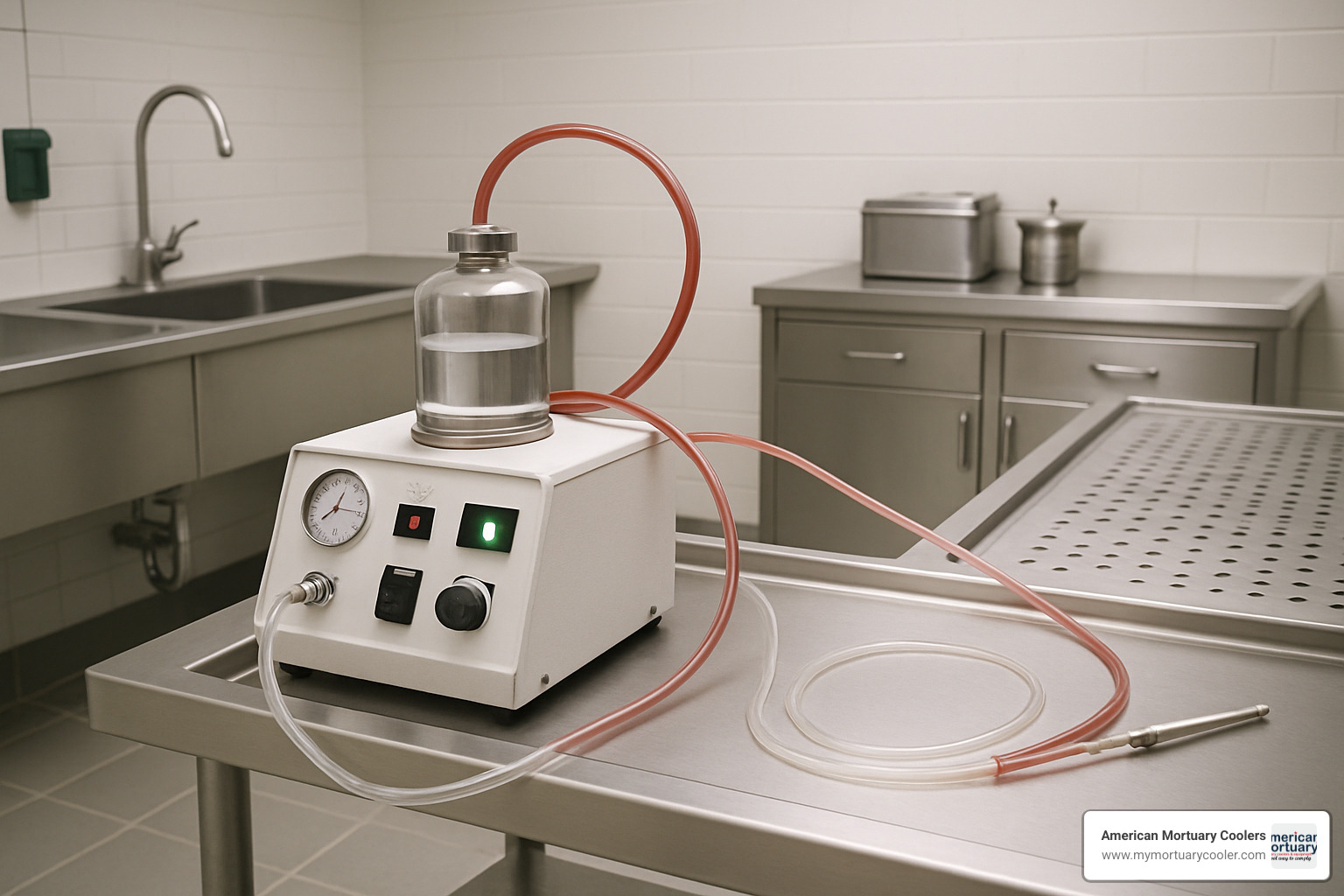 embalming machine setup - mortician-tools-