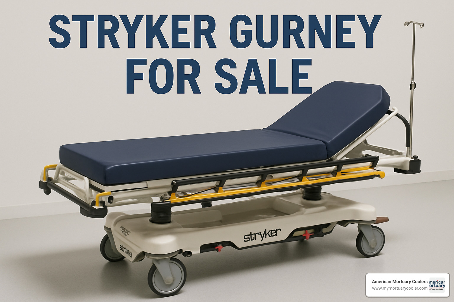 Online marketplace search results showing various Stryker gurney listings with prices, conditions, and seller information - stryker gurney for sale