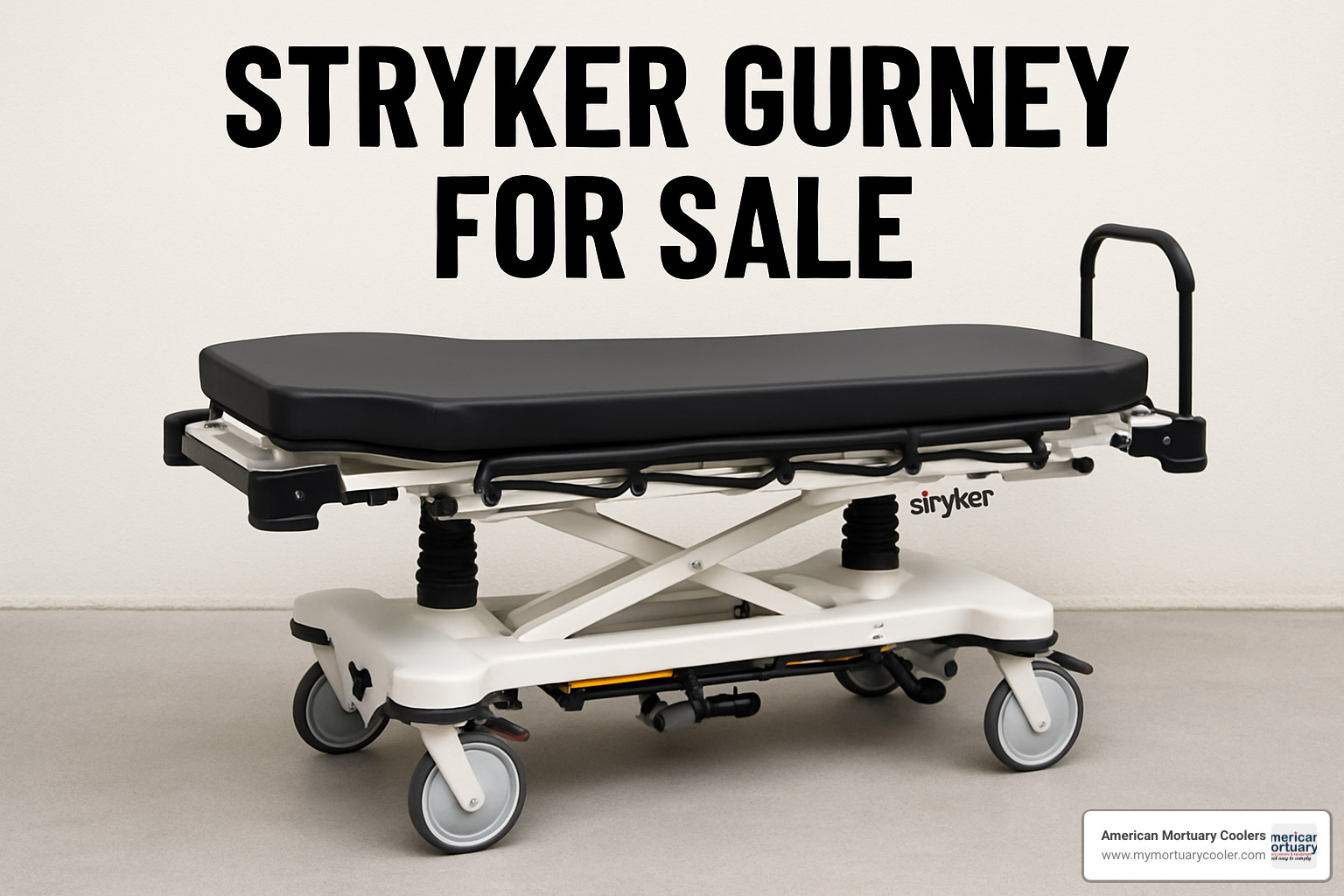 Detailed maintenance checklist showing daily, weekly, and monthly inspection items for Stryker gurneys - stryker gurney for sale