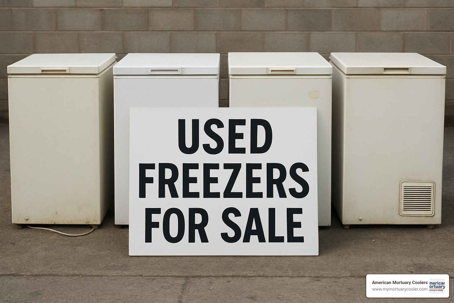 marketplace search interface showing various used freezer listings - used freezers for sale