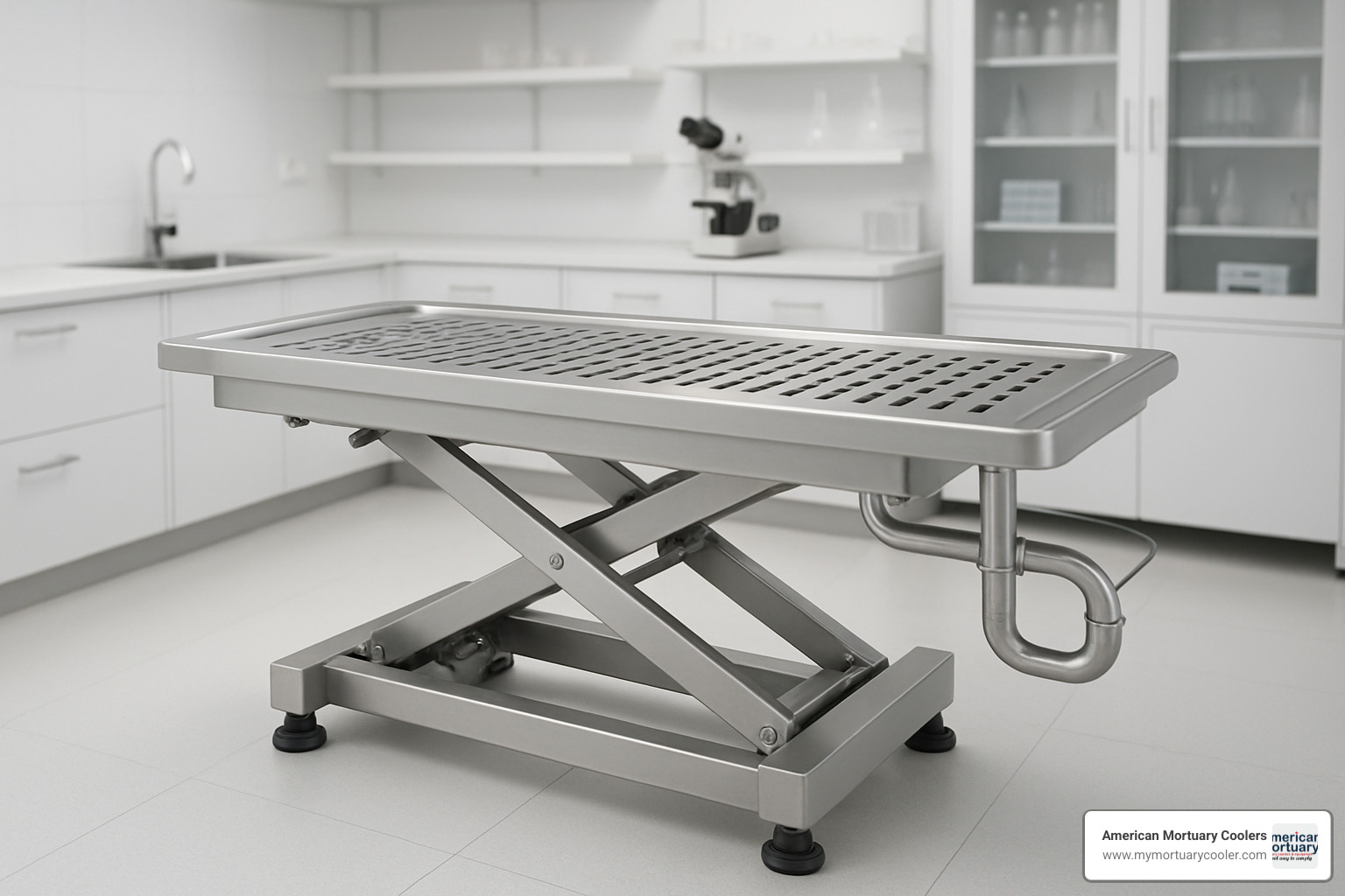 adjustable height necropsy table - necropsy-table-